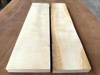 Holly Lumber (4/4) - (2 pcs) 4" to 5"W x 18" to 19"L